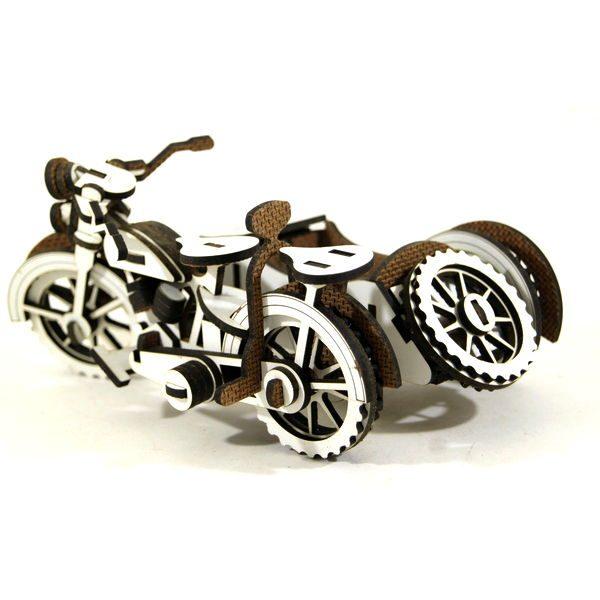 puzzle 3d made in france side car