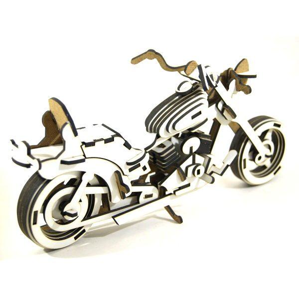 puzzle 3d moto harley
